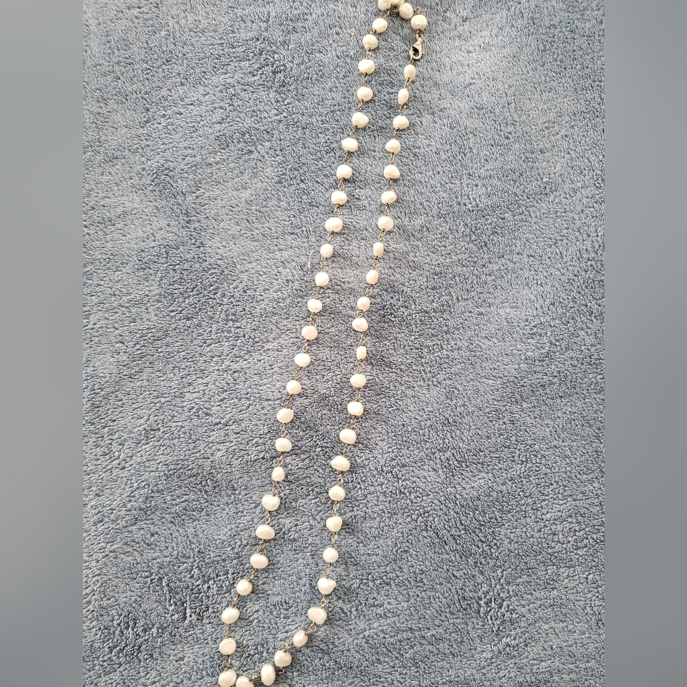 Silpada natural pearl necklace